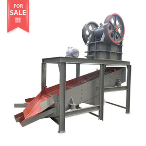 Concasseur à mâchoires diesel compact modèle PE 250 X 400 avec crible pour calcaire - Product Image 1