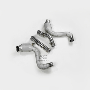 Tubo de Escape de Alto Flujo OEM para Mercedes-Benz W205 C63 4.0T 2015-2019 con Aislamiento Térmico, Proceso de Forjado, Mejora de Potencia - Product Image 2