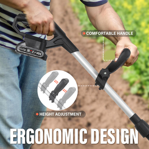 Motoculteur de jardin 20V à piles sans balais Moteur efficace Facile à utiliser Comprend un chargeur de batterie Garantie 1 an - Product Image 6