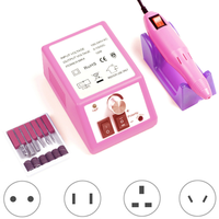 BIN 10W lime électrique perceuse à ongles 20000 tr/min transformateur haute vitesse manucure Machine vernis Gel acrylique ongles enlever