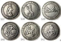 Nouveau Hobo Nickel Couple Sexy Coins drôle Design Silver Token US Unique Sculpté Challenge Coin