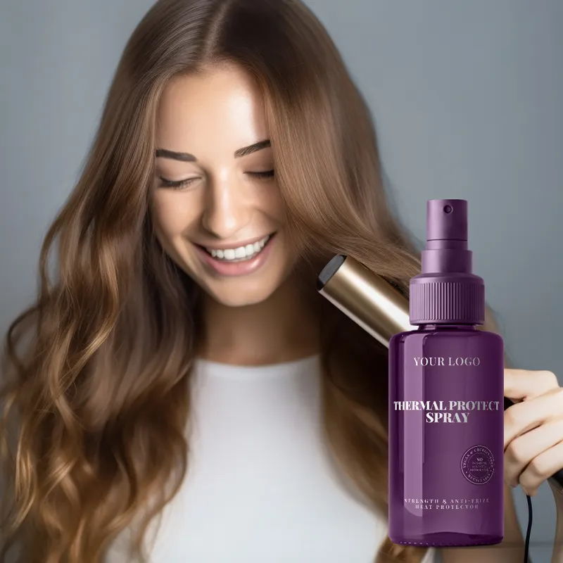 US genehmigt Advanced haar wärme protectant spray Quick Dry wärme schutz haar spray