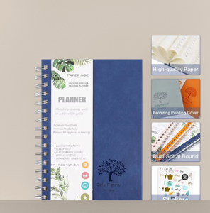 Promotion 2024 : Carnet de notes A5 en gros pour l'école, couverture PP, journal ligné, carnet à spirale personnalisé - Product Image 2
