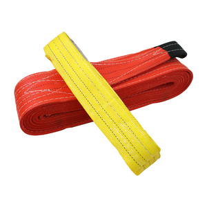 1-10トンPEフラットカスタムウェビングUsスタイルショルダースリングクイックリフティングベルトカラー2 "X 2m 2トン - Product Image 3