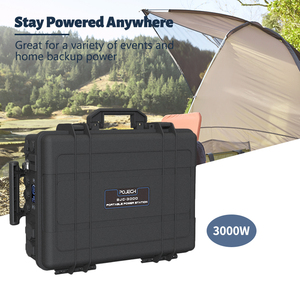 Portable 3000W <b>Solar</b> Battery Station 110V/220V Charging <b>Generator</b> for Car for Camping Emergency Reasonable 2400W Powerstation Li - Product Image 3