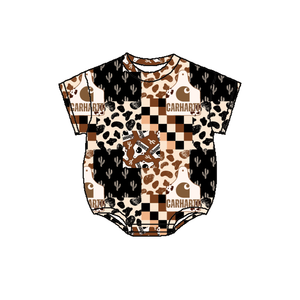 ชุดนอนชิ้นเดียวทำจากไม้ไผ่ชุดรอมเปอร์ของเด็กทารกสไตล์ฟองสบู่ - Product Image 4