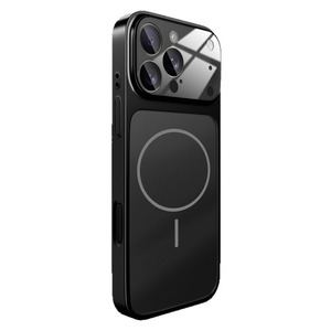 Fundas de teléfono móvil de vidrio esmerilado magnético de color original para iPhone 17air 16 15 14 Pro Max funda protectora de lente trasera a prueba de golpes - Product Image 2