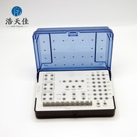 Boîte à outils de coupe-gencives, kit d'instruments chirurgicaux pour implants dentaires, mini-boîte de désinfection, service ambulatoire, en promotion, jaune