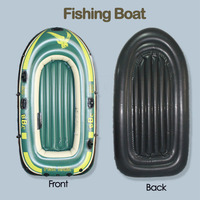 Vente en gros de ponton PVC 2 chambres personnalisés pour 2-3 personnes bateau rigide fluvial camping voyage extérieur bateau de pêche gonflable