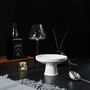 Plato alto para frutas, cuenco cónico para ensalada, cuenco redondo inclinado, plato para carne estilo occidental, plato para postres y tartas, para restaurante y banquetes - Product Image 4