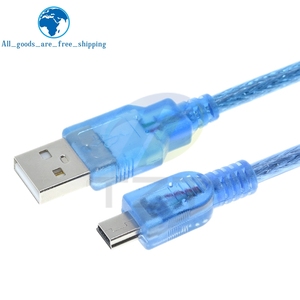 Câble USB de 30cm pour Uno R3/Nano/<span class=keywords><strong>MEGA</strong></span>/Leonardo/<span class=keywords><strong>Pro</strong></span> Micro/DUE Blue Câble USB de type A de haute qualité pour <span class=keywords><strong>Arduino</strong></span> - Product Image 3