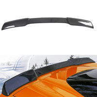 Kit carrosserie en plastique ABS aspect fibre de carbone, aileron arrière pour Chevrolet Corvette C6 2005-2013