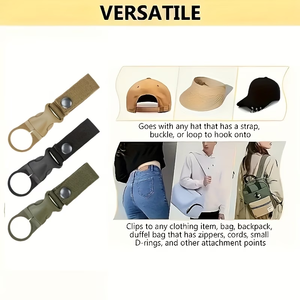 Support de bouteille d'eau Molle tactique en nylon avec boucle et crochet, clip de fixation pour bouteille d'eau, accessoire pour sac à dos de voyage - Product Image 5