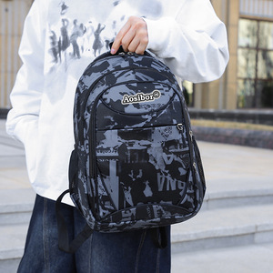 2 Pieces Set of Student <b>Backpack</b> Lunch Bag for Teenagers Primary Middle High School & <b>College</b> - Product Image 4