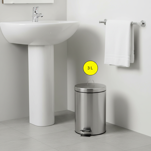 Secchio a Pedale in Acciaio Inossidabile da 3L - Product Image 3