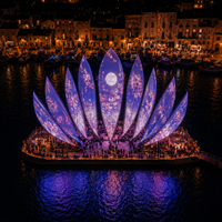 Écran LED couleur étanche XQD P50/P100 pour publicité en ascenseur et mur vidéo