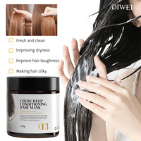 DIWEI – Nouveau Kit Shampooing et Après-Shampooing Végétalien Chebe pour la Croissance Capillaire, Répare les Cheveux Abîmés, Sans Sulfate, Anti-Pelliculaire