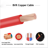 450/750V PVC-Kabel Draht Kupfer RV RVV BV Flexibler Gebäude draht 16 MM2 4 Kabel 6mm für den Bau