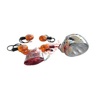 Livraison gratuite FonsenX vélo moto phare queue clignotants Durable haute qualité feu arrière Trier lampe pour Honda Z50 Z50JZ