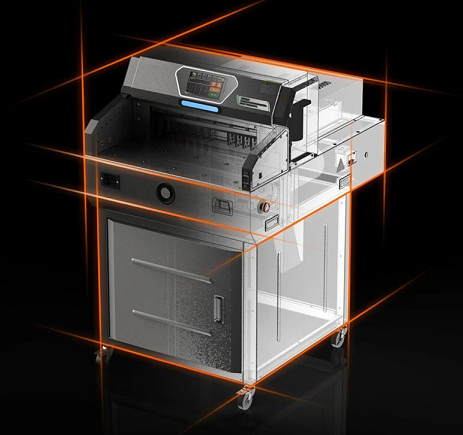 E4908T Electric Paper Cutter Machine Higher Efficiency Lower Noise Faster Speed