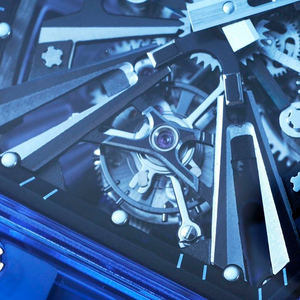 Montre mécanique automatique pour homme, squelette en cristal, tourbillon, lumineuse et étanche - Product Image 4