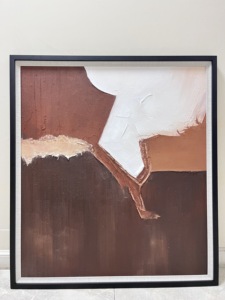 Arte Abstracto Moderno para Pared, Pintura <span class=keywords><strong>al</strong></span> Óleo Texturizada 3D Grande, Pintura <span class=keywords><strong>al</strong></span> Óleo de <span class=keywords><strong>Flores</strong></span> o Abstracta Pintada a Mano - Product Image 1