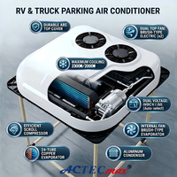 Unité de climatisation pour camion 2300W 12V 24V, système de refroidissement pour véhicule commercial, climatiseur de stationnement électrique, équipement de climatisation à économie d'énergie
