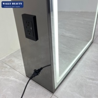 Miroir de coiffure double face de luxe moderne, mobilier de salon