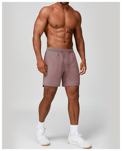 <span class=keywords><strong>Pantalones</strong></span> <span class=keywords><strong>Cortos</strong></span> Deportivos Casuales para <span class=keywords><strong>Hombre</strong></span>, Cintura Elástica, Transpirables, Ligeros, de Secado Rápido, para <span class=keywords><strong>Senderismo</strong></span>, Gimnasio y Deportes Activos - Product Image 3