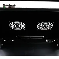 Armoire de serveur réseau murale mini Geteknet OEM coulissante 19 pouces 6U 9U 12U 15U 18U 22U en acier SPCC IP20