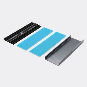 مبرد حراري <span class=keywords><strong>M</strong></span>.2 SSD NVMe مبرد بحالة صلبة ، مشعاع M2 NGFF PCI-E NVME ، حوض تبريد حراري من الألومنيوم - Product Image 2