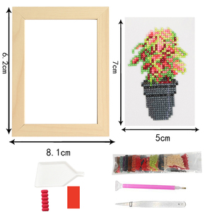 ภาพวาด<span class=keywords><strong>เพชร</strong></span>5D ขนาด<span class=keywords><strong>เล็ก</strong></span>สำหรับเด็กผู้ใหญ่ - Product Image 2