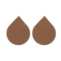 Pétales de poitrine respirants, sous-vêtements invisibles en dentelle, couverture de mamelon jetable, accessoires intimes, coussinets de soutien-gorge, autocollants de poitrine noirs