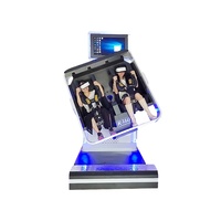 Máquina de realidad virtual para exteriores con rotación de 360 grados del fabricante de Guangzhou VR, simuladores 9D VR para atracciones de Centros Comerciales