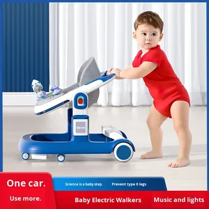 Marche-bébé pour garçons et filles, anti-basculement, peut être utilisé comme siège ou chariot à pousser, portable pour enfants - Product Image 2