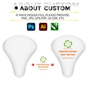 Housse de selle de vélo personnalisée OEM/ODM, en RPET recyclé, imperméable et écologique, avec impression de logo - Product Image 3