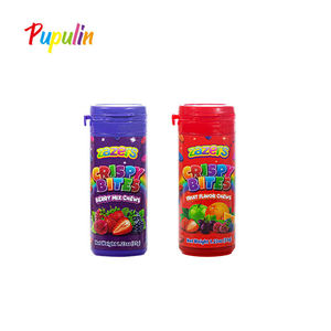 Vente en gros <span class=keywords><strong>Tube</strong></span> de bouteille à mâcher halal végétalien BRC OEM Skittle Millions Bonbons Bonbons à mâcher avec caramelo exotique bonbons importés - Product Image 2