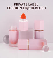 TY Best Sell Wholesale Cosmetics Blush liquide pêche pour le visage, fini mat, cosmétiques nude, réparation, blush mat pour le visage, blush pour les joues