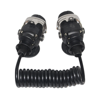 Adaptateur de prise de remorque 15 broches de haute qualité EBS/ABS 24V câble à ressort pour Auto