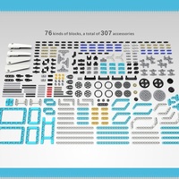 ZMROBO Alpha Set A--Robots Programables, Robot Educativo STEM, Python, Codificación, Bloques de Construcción, Programación sin Pantalla