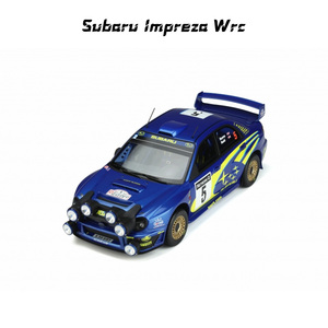 Modèle de voiture de course <span class=keywords><strong>OTTO</strong></span> Mobile 1/18, moulé sous pression Impreza WRC, modèle de voitures en résine comme ornement - Product Image 4