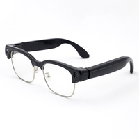 Lunettes Intelligentes IA Demi-Monture E09B avec Caméra 8MP, Vidéo POV 1080p, Traduction IA, Assistant Vocal, Lunettes de Soleil Intelligentes 2026 (Stock US)
