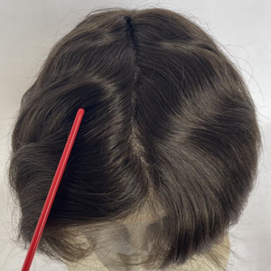 Tupé <span class=keywords><strong>de</strong></span> <span class=keywords><strong>Pelo</strong></span> <span class=keywords><strong>de</strong></span> Monofilamento Fino para <span class=keywords><strong>Hombre</strong></span> Pieza Capilar Duradera Sistema <span class=keywords><strong>de</strong></span> Reemplazo <span class=keywords><strong>de</strong></span> Cabello Humano <span class=keywords><strong>de</strong></span> Encaje Mono Peluca Masculina Prótesis Capilar Natural para <span class=keywords><strong>Hombre</strong></span> - Product Image 4