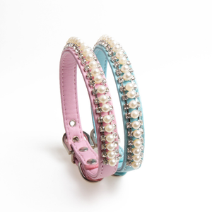 Hot Selling Luxury Personalized Solid Pattern PU <strong>Leather</strong> <strong>Dog</strong> <strong>Collar</strong> with Free Sample - Product Image 1