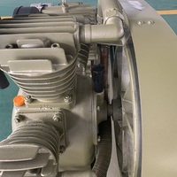 Bon prix 11kw 15hp 1m3/min 12.5bar Double 3 cylindres 300L réservoir Compresseur d'air à piston