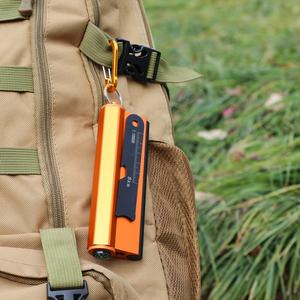 Arranque de fuego de acero y pedernal de antorcha de supervivencia todo en uno con cuerda de mecha impermeable de 36" - Product Image 6