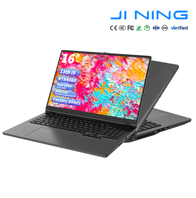 New 14 Core I9 13900H 16" RTX 4060 32GB 1TB SSD DDR5 Workstation Gaming Laptop Windows 11 Pro Creators Design