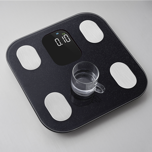 Produit industriel nouveau 2023, grand écran VA, 18 données corporelles, balance intelligente, balance de salle de bain intelligente haut de gamme, personnalisation commerciale - Product Image 2