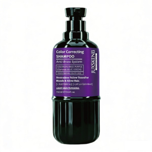 Champú Profesional de Grado Salón <span class=keywords><strong>para</strong></span> Corrección de Color, Hidratante, Suavizante, Neutralizador de Tonos Cálidos, Champú Matizador Morado, OEM ODM - Product Image 1