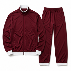 Custom Tracksuit High Quality Breathable Survetement Homme Sport Quick Dry Track <strong>Suit</strong> for Men - Product Image 1